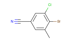 4-Bromo-3-chloro-5-methylbenzonitrile