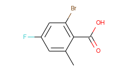 2-Bromo-4-fluoro-6-methylbenzoic acid