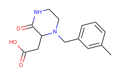 2-[1-(3-Methylbenzyl)-3-oxo-2-piperazinyl]-acetic acid