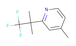 4-methyl-2-(1,1,1-trifluoro-2-methylpropan-2-yl)pyridine