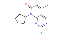 2-Chloro-8-cyclopentyl-5-methylpyrido[2,3-d]pyrimidin-7(8H)-one