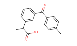 2-[3-(4-Methylbenzoyl)phenyl]propanoic acid