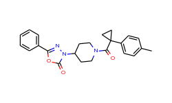 3-[1-[1-(4-METHYLPHENYL)CYCLOPROPANECARBONYL]PIPERIDIN-4-YL]-5-PHENYL-1,3,4-OXADIAZOL-2-ONE