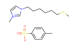 1-Methyl-3-[6-(methylthio)hexyl]imidazolium p-Toluenesulfonate