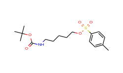 5-(t-Boc-amino)-1-pentyl-p-toluenesulfonate