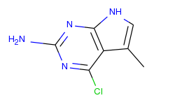 4-Chloro-5-methyl-7H-pyrrolo[2,3-d]pyrimidin-2-amine