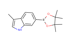 3-methyl-6-(4,4,5,5-tetramethyl-1,3,2-dioxaborolan-2-yl)-1H-indole