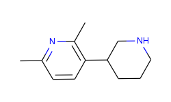 2,6-Dimethyl-3-piperidin-3-ylpyridine