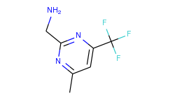 1-[4-METHYL-6-(TRIFLUOROMETHYL)PYRIMIDIN-2-YL]METHANAMINE