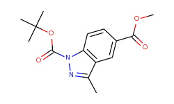 1-tert-Butyl 5-methyl 3-methyl-1H-indazole-1,5-dicarboxylate