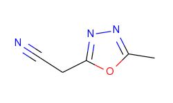 (5-Methyl-1,3,4-oxadiazol-2-yl)acetonitrile