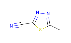 5-Methyl-1,3,4-thiadiazole-2-carbonitrile