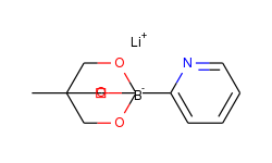 Lithium 4-methyl-1-(pyridin-2-yl)-2,6,7-trioxa-1-borabicyclo[2.2.2]octan-1-uide