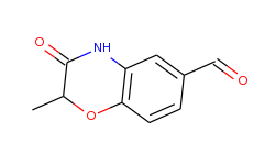 2-methyl-3-oxo-3,4-dihydro-2H-benzo[b][1,4]oxazine-6-carbaldehyde