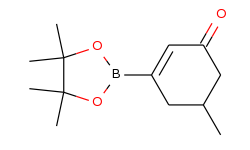 5-methyl-3-(tetramethyl-1,3,2-dioxaborolan-2-yl)cyclohex-2-en-1-one