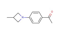 1-[4-(3-methyl-1-azetidinyl)phenyl] ethanone