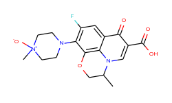 Ofloxacin N-Oxide Acetic Acid Salt (Mixture of Diastereomers)