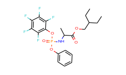 (2S)-2-Ethylbutyl 2-(((perfluorophenoxy)(phenoxy)phosphoryl)amino)propanoate