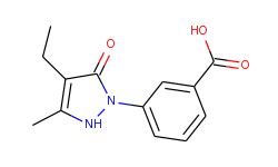 3-(4-ethyl-5-hydroxy-3-methyl-pyrazol-1-yl)-benzoic acid