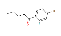 1-(4-Bromo-2-fluorophenyl)pentan-1-one