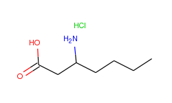 3-Aminoheptanoic acid hydrochloride