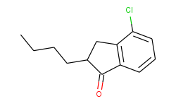 2-Butyl-4-chloro-2,3-dihydro-1H-inden-1-one