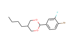 2-(4-Bromo-3-fluorophenyl)-5-butyl-1,3-dioxane