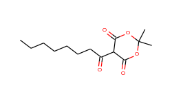 5-Octanoyl-2,2-dimethyl-1,3-dioxane-4,6-dione