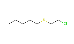 1-[(2-Chloroethyl)sulfanyl]pentane