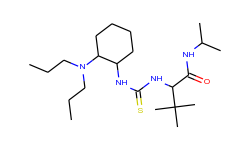 (S)-2-[3-[(1R,2R)-2-(Dipropylamino)cyclohexyl]thioureido]-N-isopropyl-3,3-dimethylbutanamide