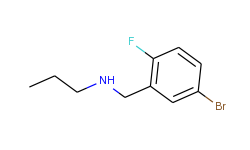 4-Bromo-1-fluoro-2-(propylaminomethyl)benzene