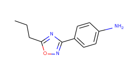 4-(5-Propyl-1,2,4-oxadiazol-3-yl)aniline