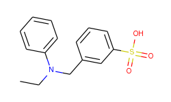 3-((Ethyl(phenyl)amino)methyl)benzenesulfonic acid