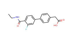 4-[4-(Ethylcarbamoyl)-3-fluorophenyl]phenylacetic acid