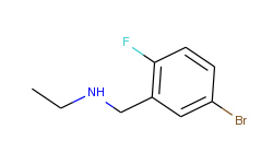 4-Bromo-2-ethylaminomethyl-1-fluorobenzene