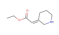 Ethyl 2-(3-piperidinylidene)acetate