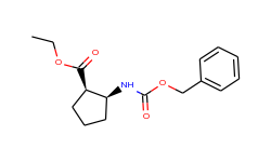 Ethyl (1R,2S)-2-(Cbz-amino)cyclopentanecarboxylate