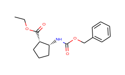 Ethyl (1S,2R)-2-(Cbz-amino)cyclopentanecarboxylate