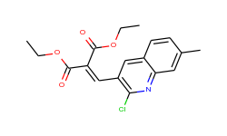 2-Chloro-7-methyl-3-(2,2-diethoxycarbonyl)vinylquinoline