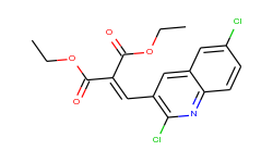 2,6-Dichloro-3-(2,2-diethoxycarbonyl)vinylquinoline