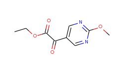 Ethyl 2-(2-Methoxy-5-pyrimidinyl)-2-oxoacetate