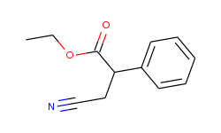 Ethyl 3-cyano-2-phenylpropanoate