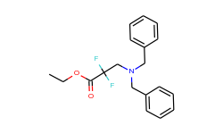 Ethyl 3-(dibenzylamino)-2,2-difluoropropanoate