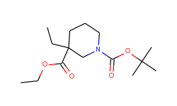 Ethyl 1-Boc-3-ethylpiperidine-3-carboxylate