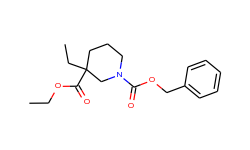 Ethyl 1-Cbz-3-ethylpiperidine-3-carboxylate