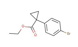 Ethyl 1-(4-bromophenyl)cyclopropanecarboxylate