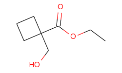 Ethyl 1-(hydroxymethyl)cyclobutane-1-carboxylate