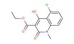 Ethyl 5-chloro-4-hydroxy-1-methyl-2-oxo-1,2-dihydroquinoline-3-carboxylate