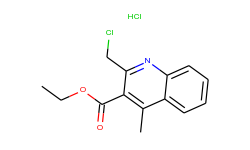 Ethyl 2-(chloromethyl)-4-methylquinoline-3-carboxylate hydrochloride