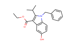 Ethyl 1-benzyl-5-hydroxy-2-isopropyl-1h-indole-3-carboxylate